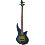 Jackson X Series Spectra Bass SBXQ IV, Amber Blue Burst elektrische basgitaar
