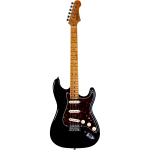 JET Guitars 300 Series JS-300 Black elektrische gitaar