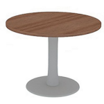 Quadrifoglio Vergadertafel met rond blad diameter 100 cm -