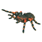 Collecta Insecten: Mexicaanse Roodknievogelspin 8 X 8,7 Cm - Zwart