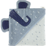 Trixie Badcape Mrs. Elephant 75 X 75 Cm Biologisch Katoen - Blauw