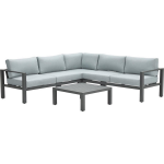 Garden Impressions Fora Loungeset 4-delig - Mint - Grijs