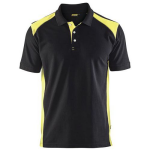 Blaklader Poloshirt Piqué 3324 - kraag met knopen - High Vis geel