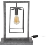 Livin24 Industriële Tafellamp Roxi 1-lichts Oud Zilver - Silver