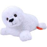 Wild Republic Knuffelzeehond Ekokins 20 Cm Pluche - Blanco