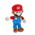 Nintendo Knuffel Super Mario - Mario 26 Cm Pluche Rood/ - Blauw
