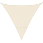 Feel Furniture - Schaduwdoek - Zonwering - Driehoek - 5 M - Creme