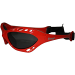 Glogglz Zwembril Rayz Polycarbonaat/grijs One-size - Rood