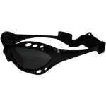 Glogglz Zwembril Rayz Polycarbonaat/grijs One-size - Zwart