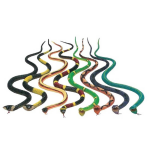 Rubberen Speelgoed Enge Halloween Slangen 30 Cm - Speelgoed Dieren Nepslangen