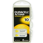 Stelcomfort Duracell Da10 Hoorapparaat Batterij - - Geel