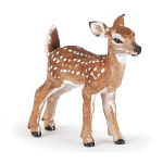 Papo Plastic Speelgoed Figuur Ree Hertje 5,5 Cm - Speelgoed Dieren Hert/herten - Bruin