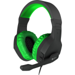 Genesis Argon 200 Headset Hoofdband Zwart, - Verde