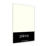 iSleep Kussenslopen Satijn Katoen - Licht - Beige