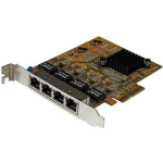 Startech .com 4-Poort PCI Express gigabit netwerk adapter kaart Quad Port PCIe Gigabit NIC