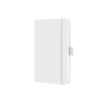 Notitieboek Sigel Jolie Flair A6 Hardcover Gelinieerd Sneeuw - Wit