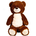 e Pluche Teddybeer/beren Knuffel 80 Cm - Teddyberen - Knuffeldieren/beesten - Dierenknuffels - Bruin