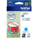 Brother LC-22UC inktcartridge Origineel Cyaan - Blauw