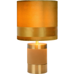 Lucide Frizzle Tafellamp E14/40w H32cm Oker - Geel