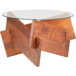Vidaxl Salontafel 60 Cm Massief Acaciahout - Bruin