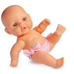 Berjuan Babypop Newborn 22 Cm Meisjes Vinyl/textiel - Roze