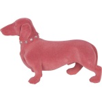 Clayre & Eef Decoratie 6fu0012p 22*8*14 Cm - Synthetisch Decoratief Figuur - Roze