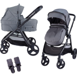 X Adventure Kinderwagen 2in1 X-go Grey - Grijs