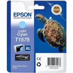 Epson T1575 - Inktcartridge / Licht Cyaan