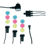 Ubbink Minibright Vijververlichting 3x8 LED's - Zwart