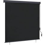 Vidaxl Rolgordijn Voor Buiten 160x250 Cm Antraciet - Grijs