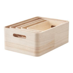 RIG-TIG Save-it Opbergbox 5-delig - Beige