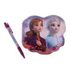 Disney Notitieboek Frozen Ii 19,5 X 20 Cm/blauw 2-delig - Paars