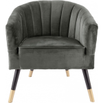 Leitmotiv Royal Velvet Fauteuil - Groen