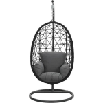 Garden Impressions Hangstoel Panama Hangstoel Ei - Rope - Zwart