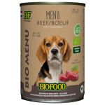 Biofood Organic Menu 400 g - Hondenvoer - Rund Blik