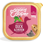 Edgard&Cooper Kuipje Duck Chicken Puppy 300 g - Hondenvoer - Eend&Kip