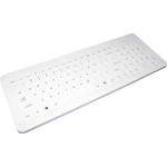 Hygienisch Desinfecteerbaar Toetsenbord Very Cool Flat, White US layout, QWERTY incl.drape