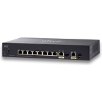 Cisco Small Business SF352-08P Managed L2/L3 Fast Ethernet (10/100) 1U Power over Ethernet (PoE) - Negro