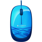 Logitech M105 - Muis - - Blauw