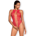 Obsessive Body met kantdesign Spice me up - Rood