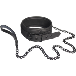 Dream Toys Blaze Collar & chain - Zwart