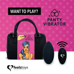 Feelz Toys Slip Vibrator met afstandsbediening - Zwart