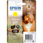 Epson Squirrel Singlepack Yellow 378 Claria Photo HD Ink - Geel