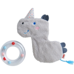 HABA Rammelaar Neushoorn 12 Cm Polyester 2-delig - Grijs