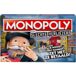 Hasbro Monopoly Slechte Verliezers - Blauw