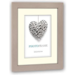 Zep - Houten Fotolijst Taupe Met Passe-partout Regent 2 Formaat 15x20 / 20x30 Cm - V32232 - Beige