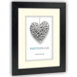 Zep - Houten Fotolijst Met Passe-partout Regent 5 Formaat 15x20 / 20x30 Cm - V32235 - Zwart