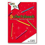 Pakket Van 3x Stuks Schetsboek A5 Papier - 50 Vellen - Tekenboeken A5 Papier - Wit