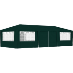 Vidaxl Partytent Met Zijwanden Professioneel 90 G/m² 4x9 M - Groen