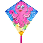 Invento Kindervlieger Eddy Octopus 68 Cm Polyester/blauw - Roze
